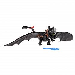 Функциональный дракон Dragons - Toothless. Беззубик (Spin Master, 20064608-66550) - миниатюра